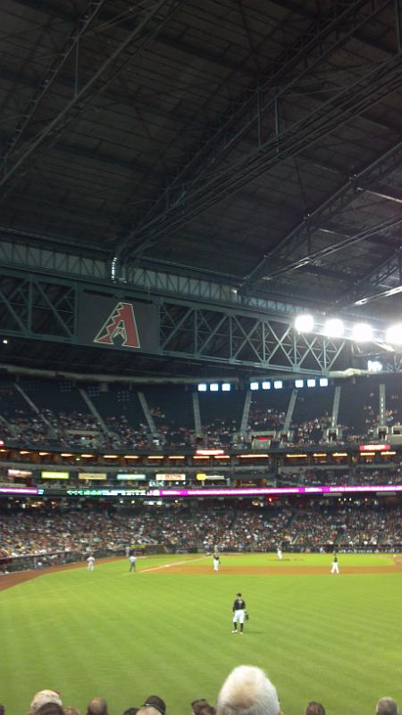 2013-07-07_13-11-38_990.jpg - It's 110 degrees outside, but a cool 72 degrees inside for the baseball game.