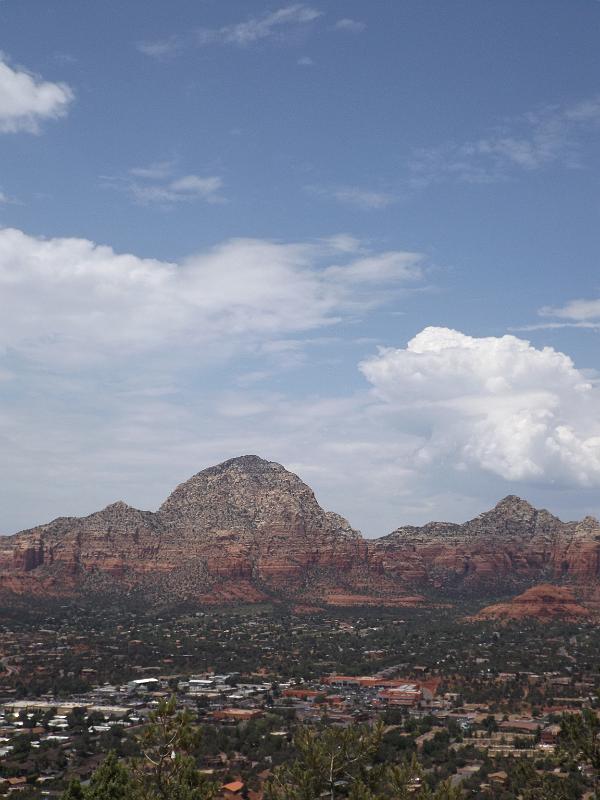 DSCF0212.JPG - Sedona - red rocks - view from airport highest Sedona elevation