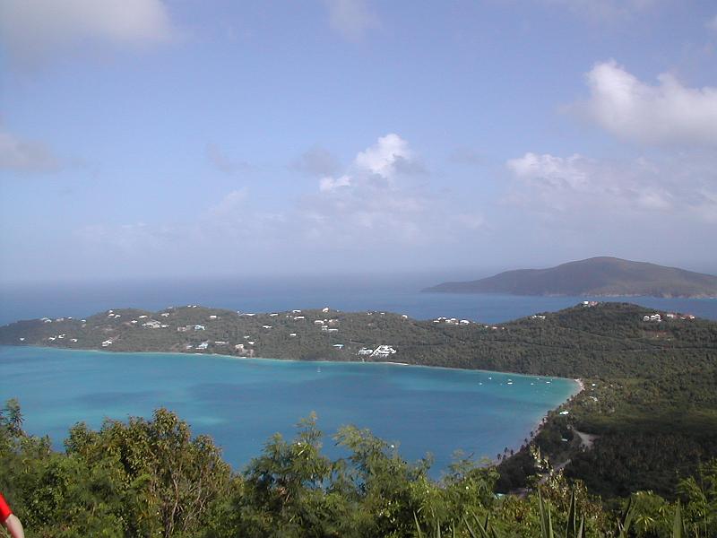 DSCN5106.JPG - View of Magen's Beach on St. Thomas, VI