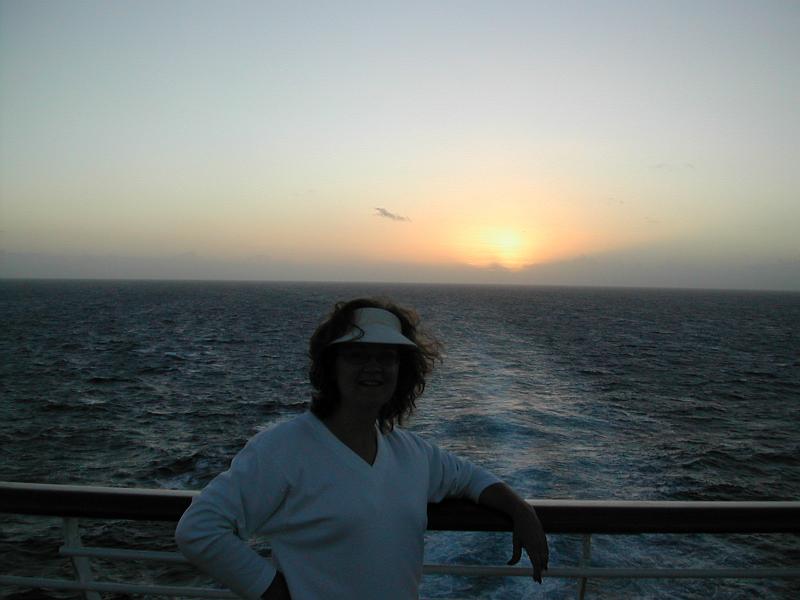 DSCN5174.JPG - Mom at sunrise