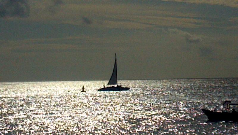 2013-01-22_16-11-57_208.jpg - Sailboat on Caribbean Sea