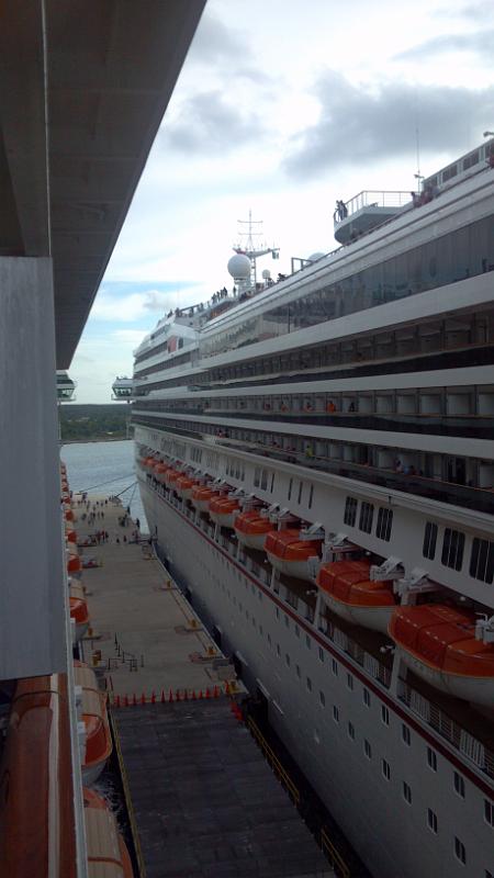 2013-01-22_16-25-43_471.jpg - Carnival ships at dock - view from cabin