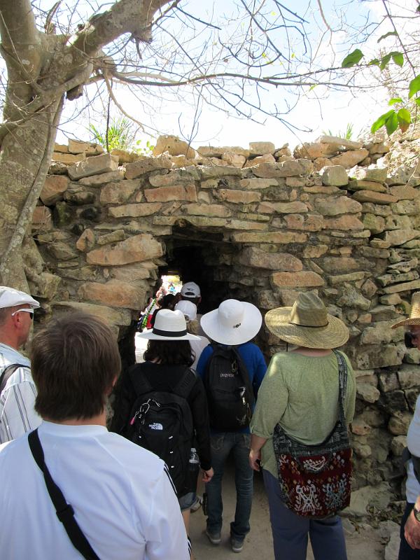 IMG_0674.JPG - Tulum entrance.  All entrances are through tunnels.